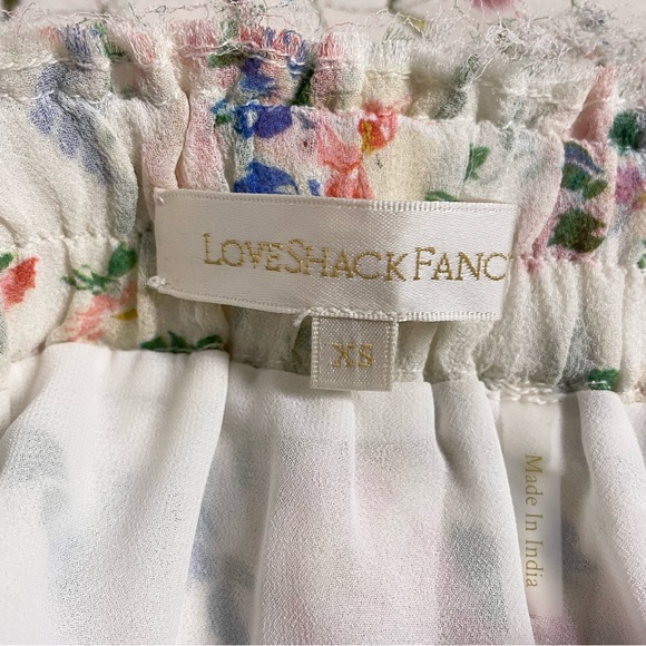 LoveShackFancy Floral Skirt - Picture 2 of 8